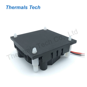 Disipador de calor extruido de CPU de puente norte y sur de venta estándar con 40*40*10mm - Product Image 4