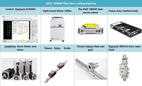 Máquina de Corte Láser de Fibra de Alta Velocidad ActionLasers 3000W, CNC para Metal, Compatible con AI/DXF, Alta Precisión, Alto Nivel de Seguridad, Configuración de 3 Ejes