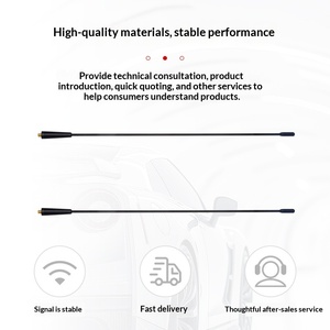 <span class=keywords><strong>Antenne</strong></span> de voiture YJH-SF480, clip d'<span class=keywords><strong>antenne</strong></span>, <span class=keywords><strong>antenne</strong></span> modifiée, <span class=keywords><strong>antenne</strong></span> à drapeau, installation par filetage - Product Image 2