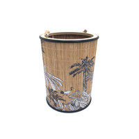 Paniers de rangement en bambou écologique, benne fait à la main, panier écologique, nouveauté