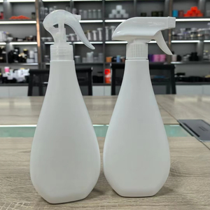 HDPE Cuadrado vacío 500ml Botella de rociador de gatillo de plástico Botellas de spray de niebla vacías Limpiadores líquidos Capacidad de 16 oz Impresión de logotipo - Product Image 3