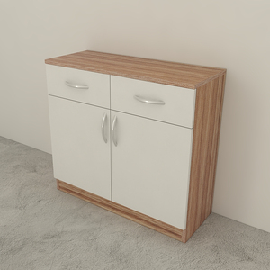 China Manufacturer <strong>Small</strong> <strong>Wood</strong> Two Door Office Storage Cabinets File <strong>Cupboard</strong> with Competitive Price - Product Image 2