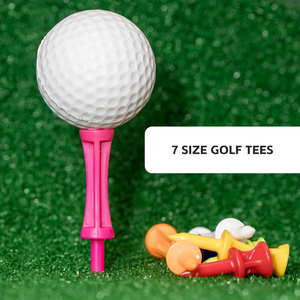 定制徽标独特阶梯式高尔夫球杆，采用耐用的城堡设计，塑料/木质/竹制材质，环保 - Product Image 4