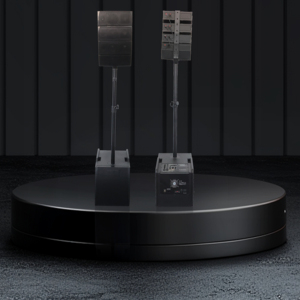 Enceinte active stéréo Line Array professionnelle Joinaudio en bois avec 2 woofers de 12 pouces, alimentée, avec poignée pour scène et karaoké - Product Image 4