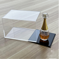 Boîte acrylique personnalisée avec couvercle vitrine acrylique