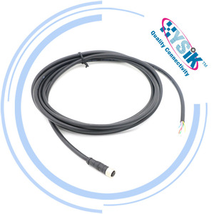 สายเคเบิลคอนเนคเตอร์5พิน M8กับปลั๊กยูเอสบีขึ้นรูป IP67สายเคเบิลสำหรับผู้ชายและผู้หญิง - Product Image 5