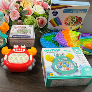 Soulager la bulle de Stress contre le nouveau crabe Quick <span class=keywords><strong>Pop</strong></span> Fast Push Fun Electronic Tiktok Hot Press It Game Fidget Toys - Product Image 3