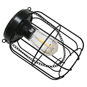 Lámpara Solar de Exterior Xinhuiyuan, Cilíndrica, Impermeable, con Rejilla Metálica, Luz Cálida, 50W, Interruptor Inductivo, Decoración para Jardín y Balcón - Product Image 2