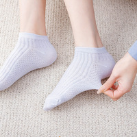 Vente en gros de 5 paires de chaussettes à la mode japonaises et coréennes pour femmes au printemps été