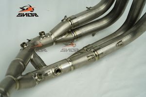 <span class=keywords><strong>Kit</strong></span> d'échappement complet SNOR pour BMW S1000XR 2019-2025 M1000R TC6, collecteur en titane, tube de liaison avant 60 mm, tube à enfiler - Product Image 2