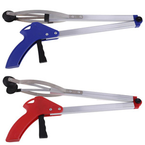 Pabrik grosir kustom Logo 32 inci aluminium lengan panjang Gripper dilipat mengambil sampah penjangkau pengambil - Product Image 2