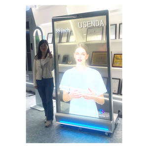 Module d'affichage tactile transparent <span class=keywords><strong>OLED</strong></span> <span class=keywords><strong>4K</strong></span> ultra-fin sans fil de 77 <span class=keywords><strong>pouces</strong></span> pour la recherche d'itinéraires en libre-service - USENDA - Product Image 1