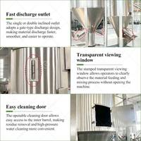 Mezcladora Vertical Gravimétrica Comercial para Animales, Trituradora y Mezcladora de Alimentos para Aves de Corral, Capacidad de Una Tonelada de Polvo de Pollo