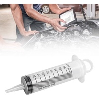 Kit universel de purge de frein 100 ml avec tuyau de 50 cm, seringue de purge d'embrayage hydraulique pour moto, scooter, quad, purgeur d'huile monopersonnel