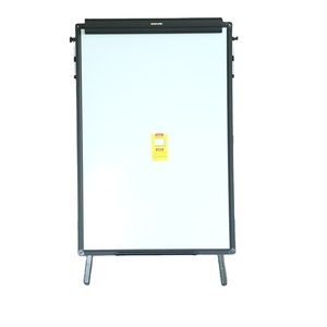 Tiêu chuẩn khô-xóa ráp giá vẽ bảng trắng Tripod Flipchart với khung nhôm Tempered Glass nam châm bảng trắng từ tính - Product Image 1
