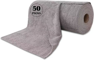 Многофункциональные рулонные полотенца из микрофибры для быстрой сушки, для мытья посуды в кухне и автомобилях, для уборки - Product Image 3