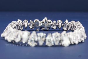 Pulsera de Diamantes Cultivados en Laboratorio de Oro de 14K para Mujer, Pulsera de Tenis Minimalista de Alta Gama, Brillo Brillante, Joyería Fina, Regalo Premium - Product Image 3