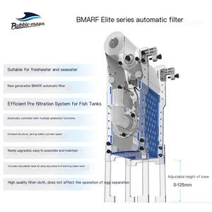 Bubble <span class=keywords><strong>Magus</strong></span> 2025 New Elite ARF-S/M/L Filtre à rouleaux automatique Aquarium Fish Tank Système de filtration de puisard en polaire automatique - Product Image 6