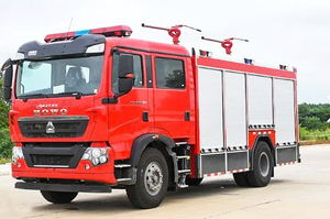 Camión de Bomberos Howo 4*2 Diésel 2025 con Tanque de Agua de 8m y Espuma de 2cbm para Rescate de Emergencia, Uso Municipal e Industrial - Product Image 6