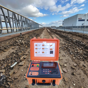 <strong>Electronic</strong> Soil Resistivity <strong>Testing</strong> <strong>Instrument</strong> with Cable Output Battery Usage 1-Year Warranty for Grounding Resistance <strong>Testing</strong> - Product Image 5