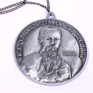 Jesús-Medallas de metal con diseño religioso de <span class=keywords><strong>los</strong></span> caballeros romanos, medallas - Product Image 4