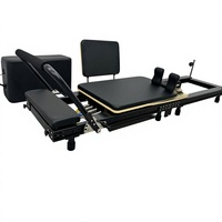 AL4 Aluminium Pilates Reformer Core Bed untuk Studio Komersial, Latihan Gym, Gerakan Halus, Warna Kustom, Pemasok Pabrik OEM