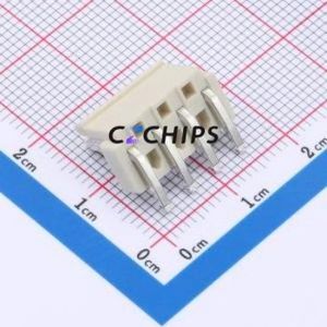 BX-VH3.96-4PWZ-GW Wire-to-Board Pin Header Bent Lead Through Hole,P=3.96mm Connector 1x4P 3.96mm Right Angle Insert VH - Product Image 2