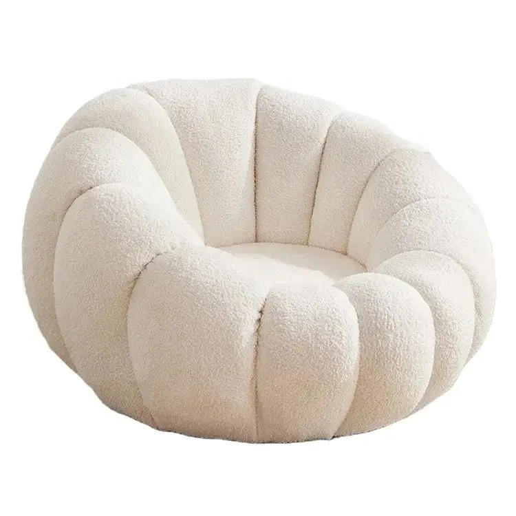 Minimalism Style Couchs Living Room Furniture Living Room Lounge Chairs Modern Interior Furniture Pumpkin Shaped Sofa