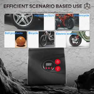 Richtek DC12V портативный насос для автомобильных шин Модернизированный компрессор воздушного насоса с материалом ABS настраиваемые автомобильные шины - Product Image 2