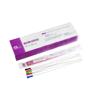 CE-zertifizierter fr6fr24 kunden spezifischer medizinischer PVC-Nelaton-Katheters ch lauch für Kranken häuser