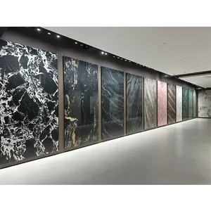 Luxus Stein Serie Kunststein Keramik Wandfliesen Sinter Steinplatten für Wand boden