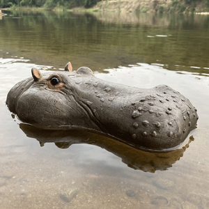 เรือบังคับวิทยุ Flytec V305 รุ่นจำลองหัวฮิปโป ของเล่นลอยน้ำในอ่างอาบน้ำ - Product Image 1