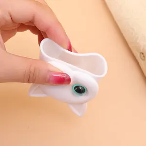 Étui pour <span class=keywords><strong>chargeur</strong></span> Apple <span class=keywords><strong>iPhone</strong></span> iOS 18/20W, adaptateur secteur, protecteur, <span class=keywords><strong>enrouleur</strong></span> de câble, kit mignon, tête de charge 3D en forme de chat, housse de protection - Product Image 5