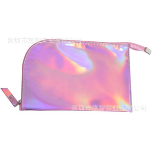 Trendy and versatile PU laser-cut clutch, stylish metal cosmetic <b>bag</b>, multi-functional storage <b>bag</b> - Product Image 2