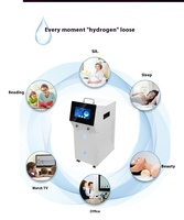 Générateur d'hydrogène portable électrique en acier inoxydable PEM 5000 ml 2000-3000 PPB, système de spa multifonctionnel chaud de comptoir