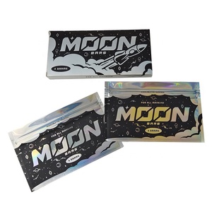 Çocuk geçirmez kutu ile en popüler yenilebilir çikolata Bar şeker çerez sakızlı ot ay çikolata Bar Mylar çanta ekran kutusu ile - Product Image 2