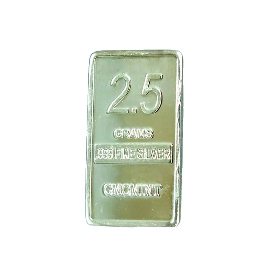 2.5 grammo originale argento Fine CMC menta Bar in vendita