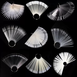 Nhà Máy loạt các 50 Lời khuyên nhựa Fan Nail hiển thị Nail Polish Màu biểu đồ - Product Image 1