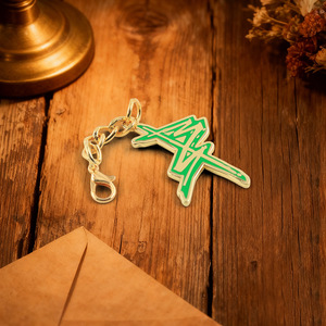 Llavero con el Logotipo de <span class=keywords><strong>Cyberpunk</strong></span> <span class=keywords><strong>Edgerunners</strong></span>, Llavero de Metal con Esmalte de Doble Cara para Mochila, Ropa, Cremallera - Product Image 3