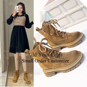 Bottes couleur <span class=keywords><strong>sable</strong></span> en stock d'usine, bottes de désert à tige haute - Product Image 3