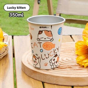 Tasse à bière, thé ou café en acier inoxydable 304 à simple paroi pour camping et pique-nique en extérieur - Product Image 6