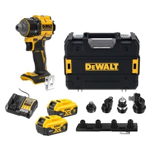 Kit de Batería de Iones de Litio de 18V Xr para Atornillador de Impacto Inalámbrico con Estuche y Accesorios, Sin Llave, 13mm - Product Image 1
