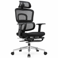 Chaise de bureau ergonomique en maille, réglable en hauteur, dossier haut, chaises de bureau luxueuses, chaises modernes de luxe pour le bureau