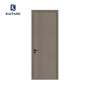 Aanpasbare Moderne Mdf Houten Paneel Deur Waterdicht Interieur Fineer Afgewerkt Zijopening Sluiter Slaapkamerplaat Deur <span class=keywords><strong>Product</strong></span> - Product Image 1