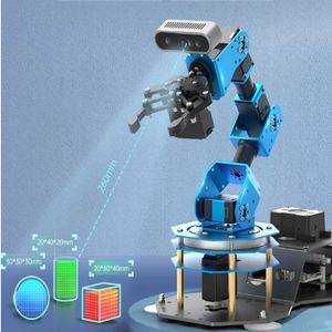 Bras robotique ROS2 open source Raspberry Pi <span class=keywords><strong>5</strong></span> avec prise en charge du développement secondaire, contrôle par application, robot visuel IA - Product Image 1