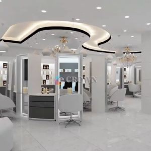 Salon Shop Santa <strong>Claus</strong> Display SPA Salon Shopping Mall Barber Unique Shop showcase Salon Shop OEM - Product Image 1