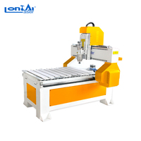 Mini Router CNC de 2.2kw 6090, Pequeña Fresadora CNC / Router CNC para Madera, Acrílico, Piedra, Metal, Aluminio con Controlador Mach 3 DSP
