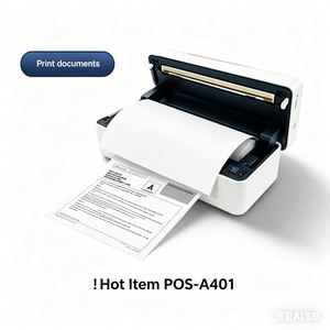 Impresora de Escritorio POS A401 2026, Impresora Térmica de Etiquetas de Papel A4 con Conexión Bluetooth para Exámenes Escolares, Viajes, Oficina y Hogar - Product Image 5