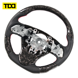 พวงมาลัยคาร์บอนไฟเบอร์แท้ TDD สำหรับมิตซูบิชิ EVO10 EVO9 ปาเจโร่ ASX เอาท์แลนเดอร์ - Product Image 5
