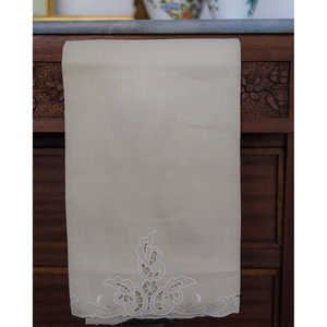 Toalla Cuadrada de Lino Annapaolacrotone, de Secado Rápido, Lavable, con Impresión Digital y Logotipo Personalizable, para Uso en el Hogar, la Cocina y para Niños - Product Image 1